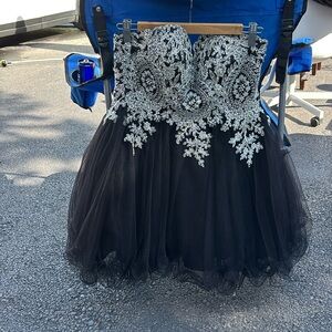 Black Homecoming dress